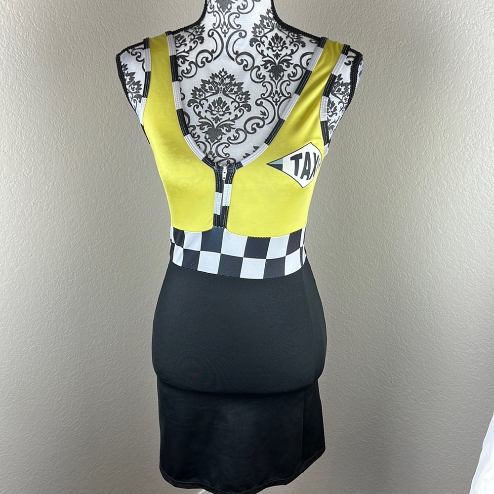 Dreamgirl TAXI Sexy Role Play Bodycon Lingerie Dress